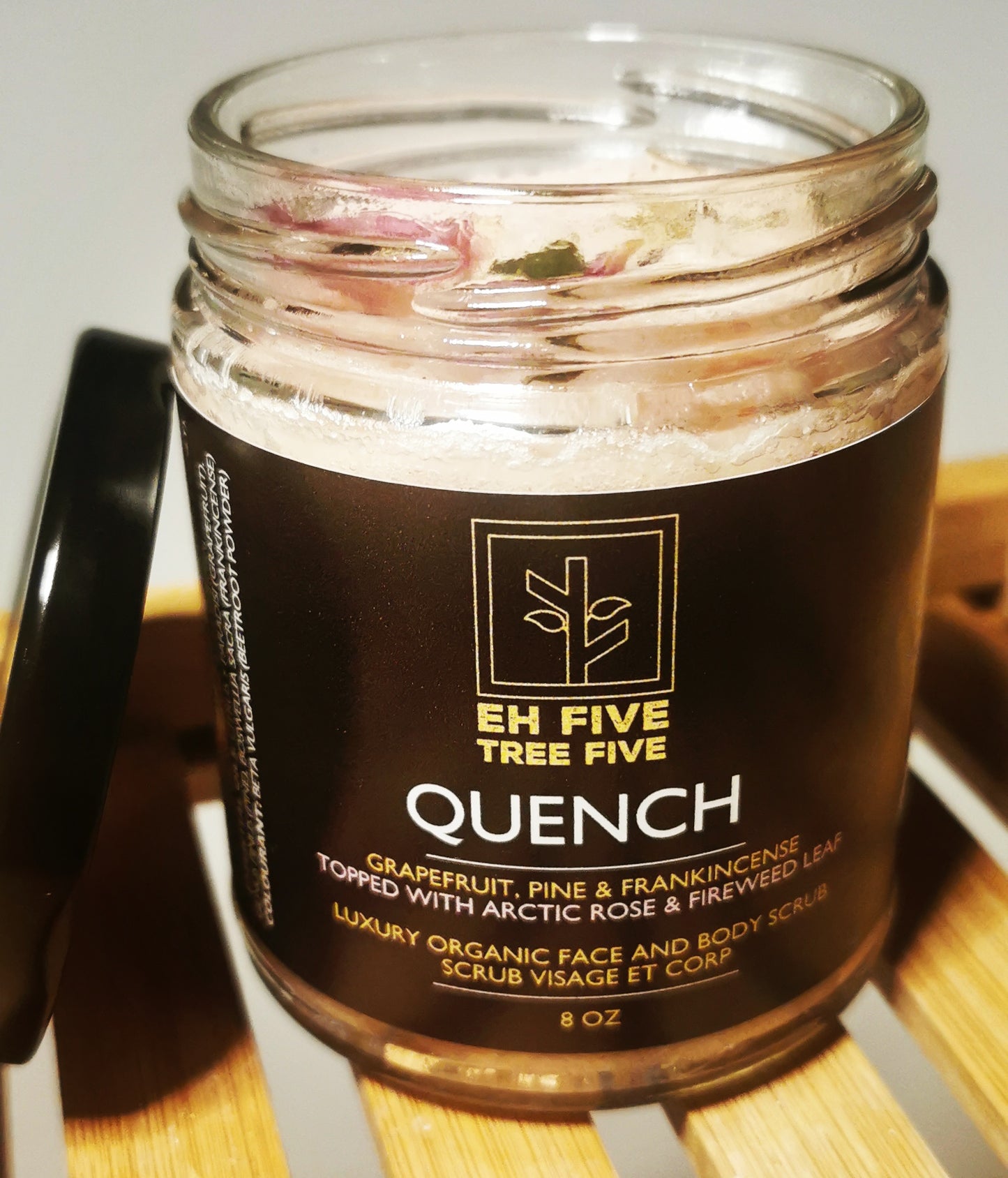 Quench (Grapefruit, Pine and Frankincense) Luxury Face and Body Scrub