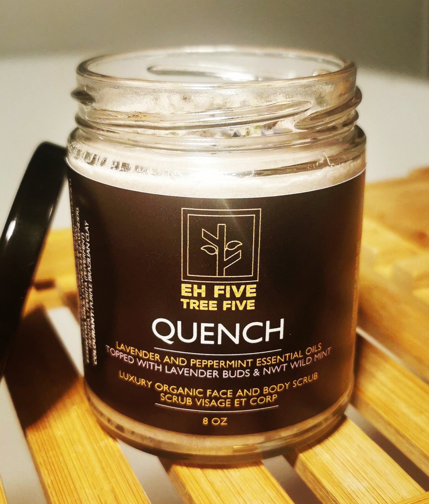 Quench (Lavender and Peppermint) Luxury Face and Body Scrub