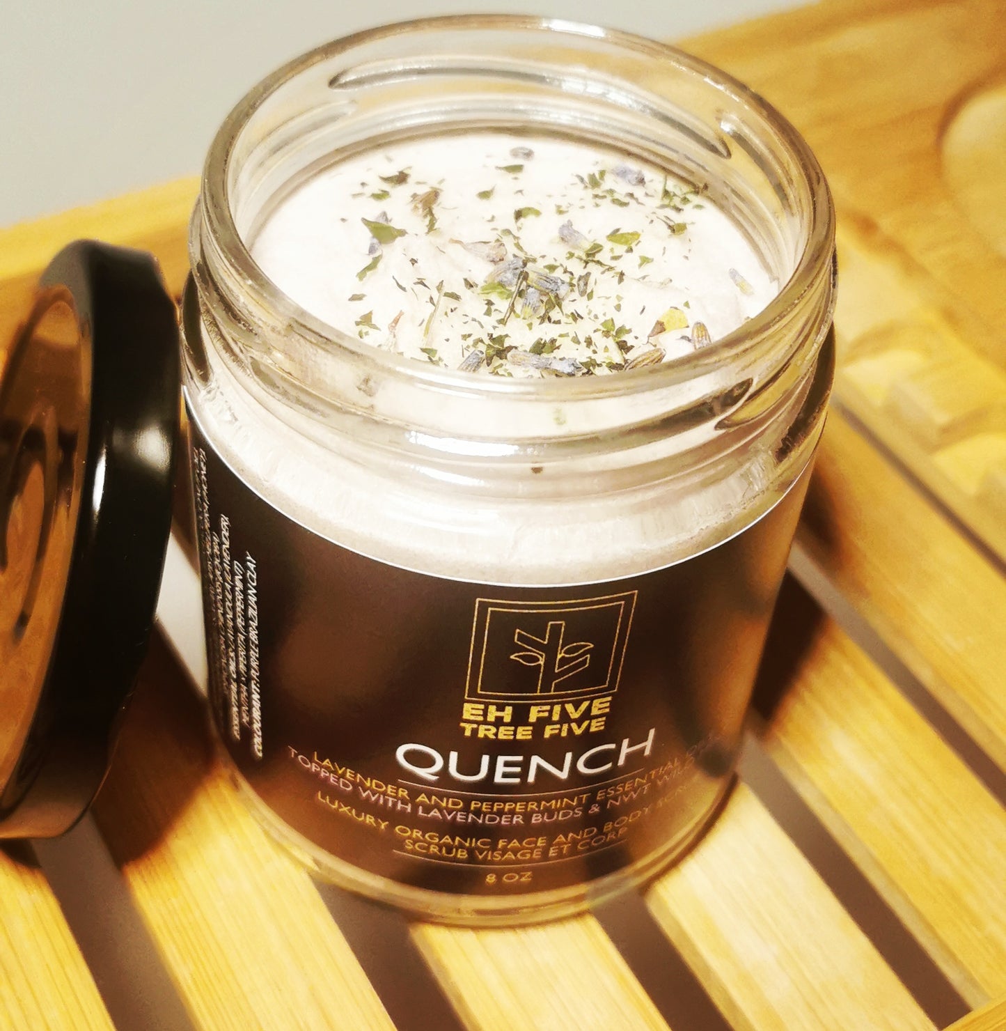 Quench (Lavender and Peppermint) Luxury Face and Body Scrub